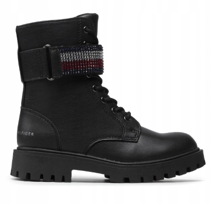 TOMMY HILFIGER LACE BUTY MŁODZIEŻOWE LOGO 39 2TBN Płeć dziewczynki