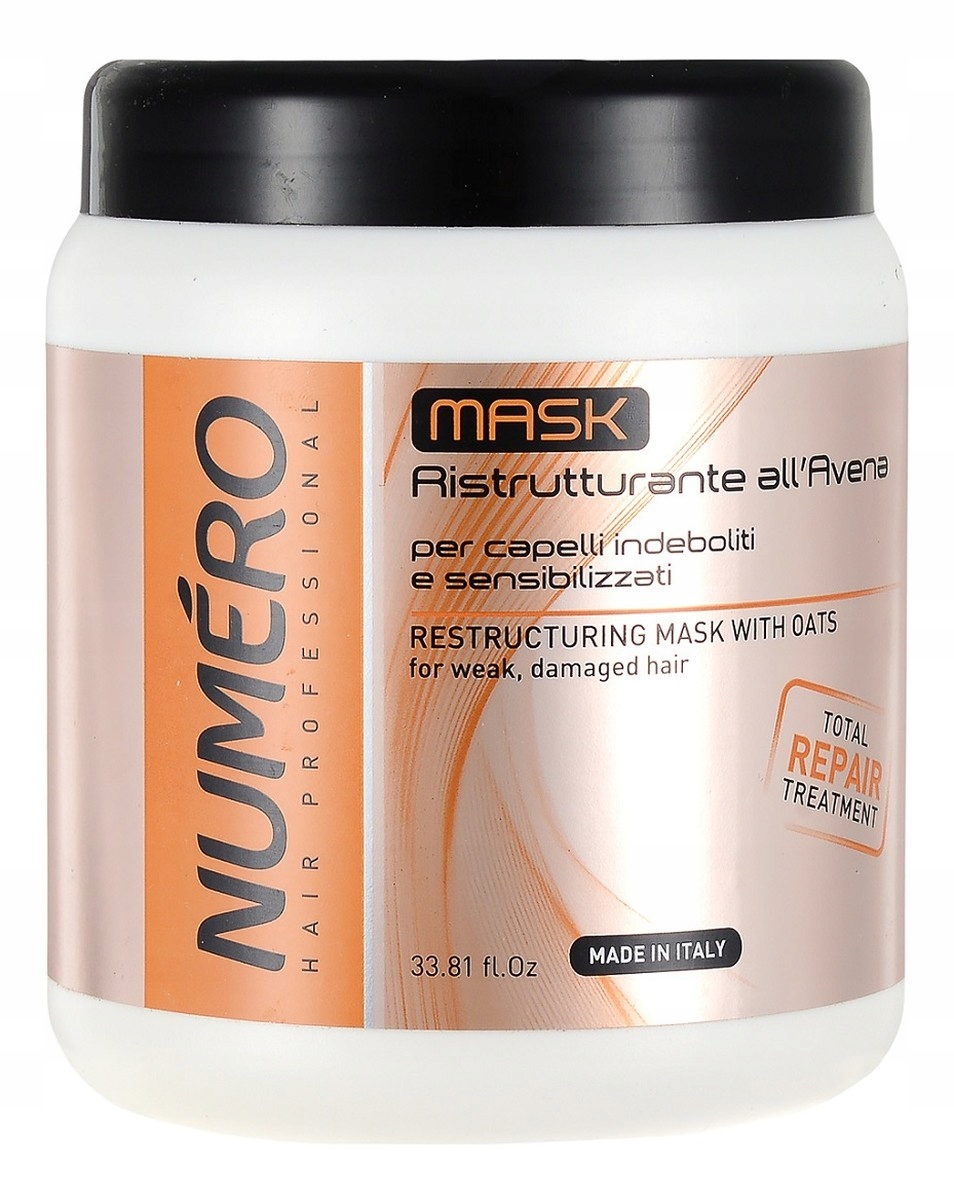 Restrukturalizační maska Numero Ovesná maska ​​1000 ml