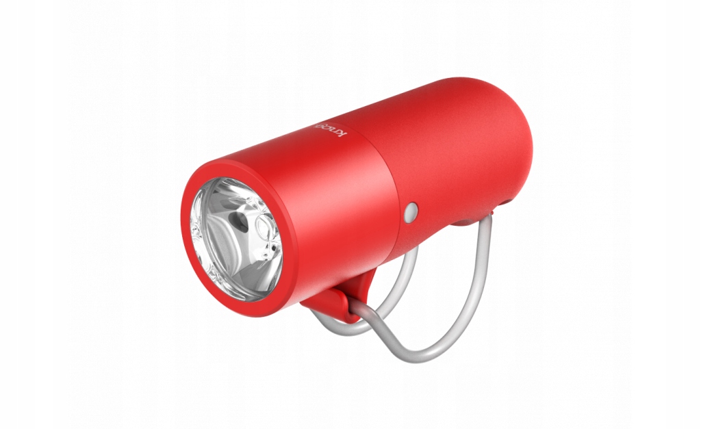 Přední světlo na kolo Knog Plugger Front post-box red