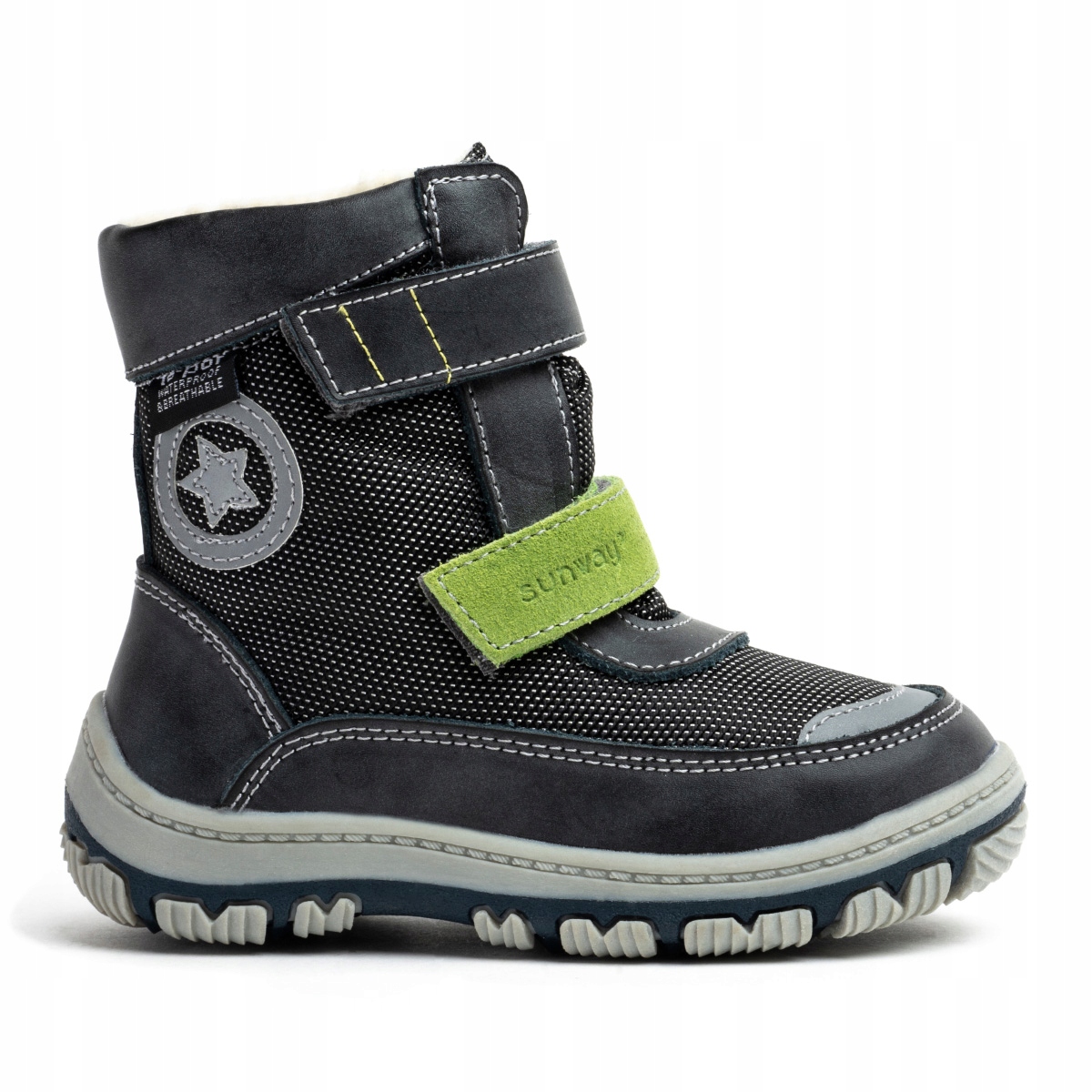 

Śniegowce Skórzane wodoodporne ocieplane Sunway