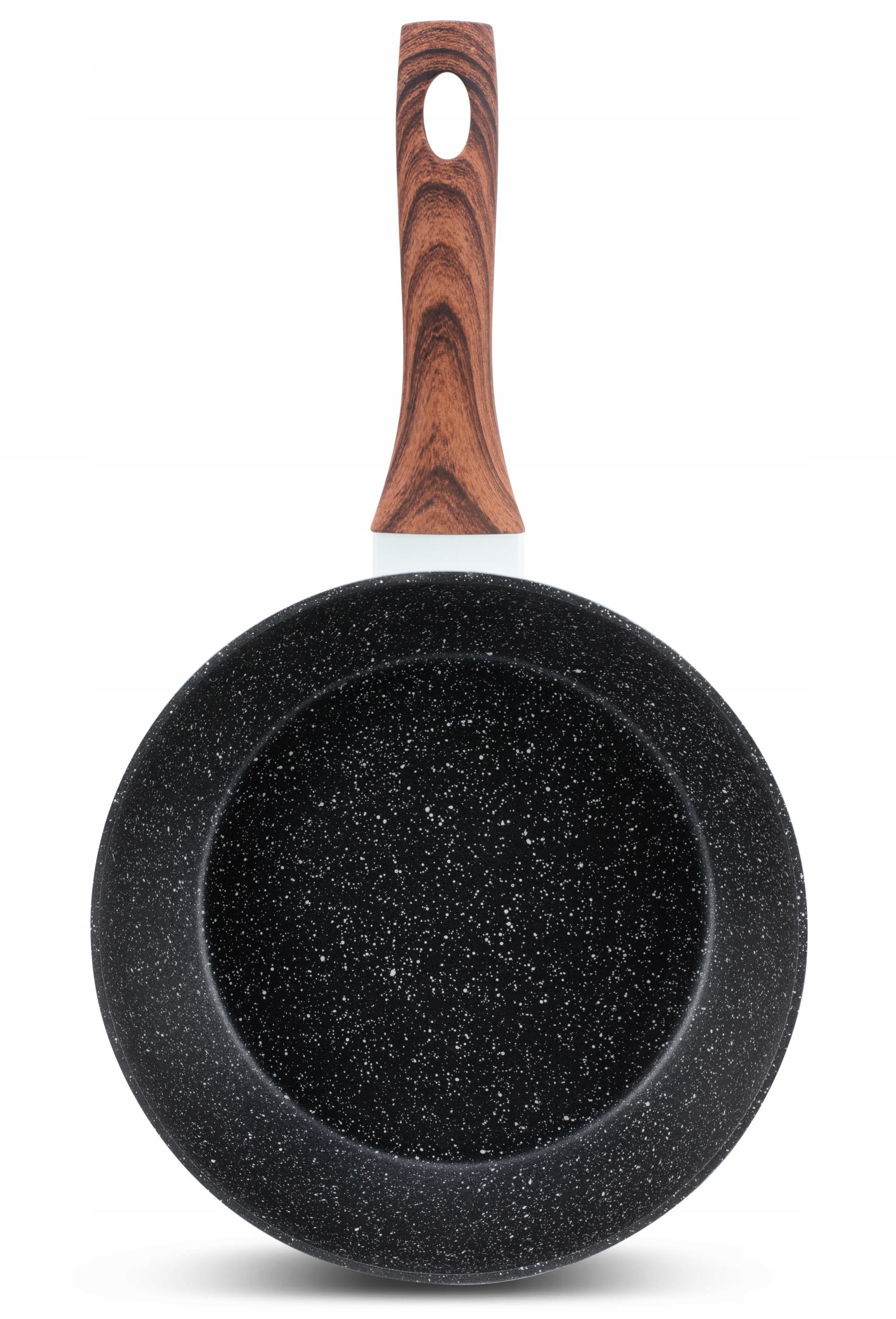 ZESTAW 15-CZĘŚCIOWY Z POWŁOKĄ MARMURKOWĄ LILLY BIĄŁY Materiał aluminiowe