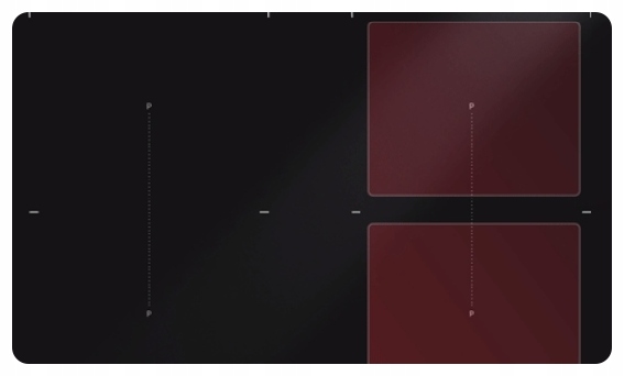 Płyta indukcyjna AMICA PI6544PHTS4UN 2.0 SZKŁO Sterowanie panel dotykowy