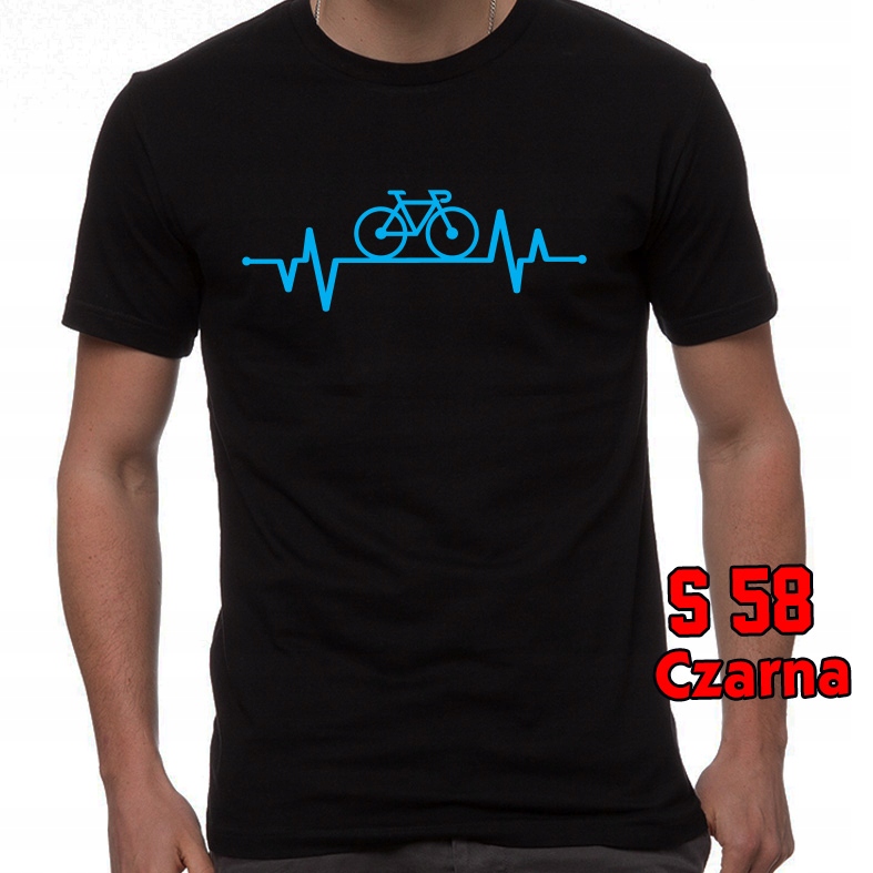 KOSZULKA ROWER linia życia dla rowerzysty XXL Marka inna