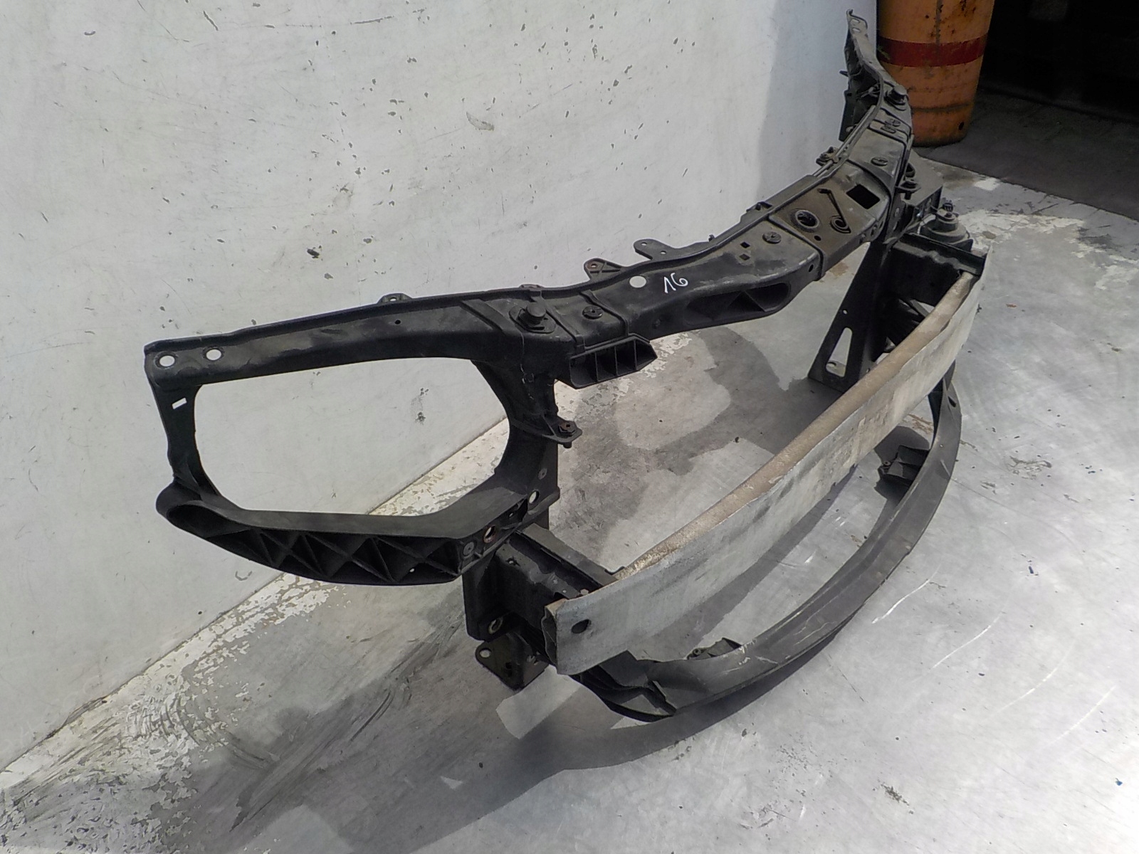 16 OPEL CORSA D LIFT support panel for radiators sider pillar iron OKULAR