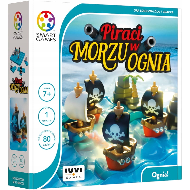 Smart Games Gra Logiczna Piraci W Morzu Ognia 970904