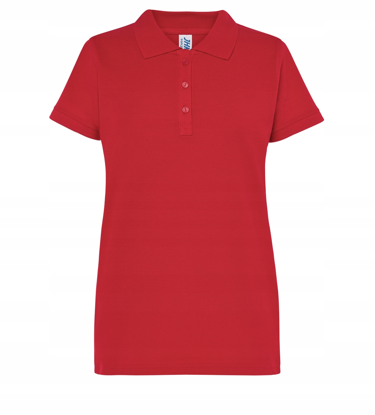 

Koszulka Polo - Czerwona, damska, bawełna, Roz 3XL