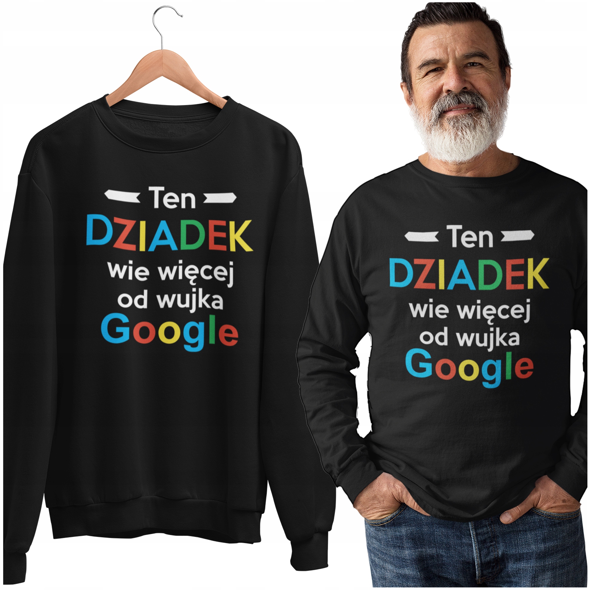 

Wyjątkowy Prezent Bluza Mądrego Dziadka Urodziny