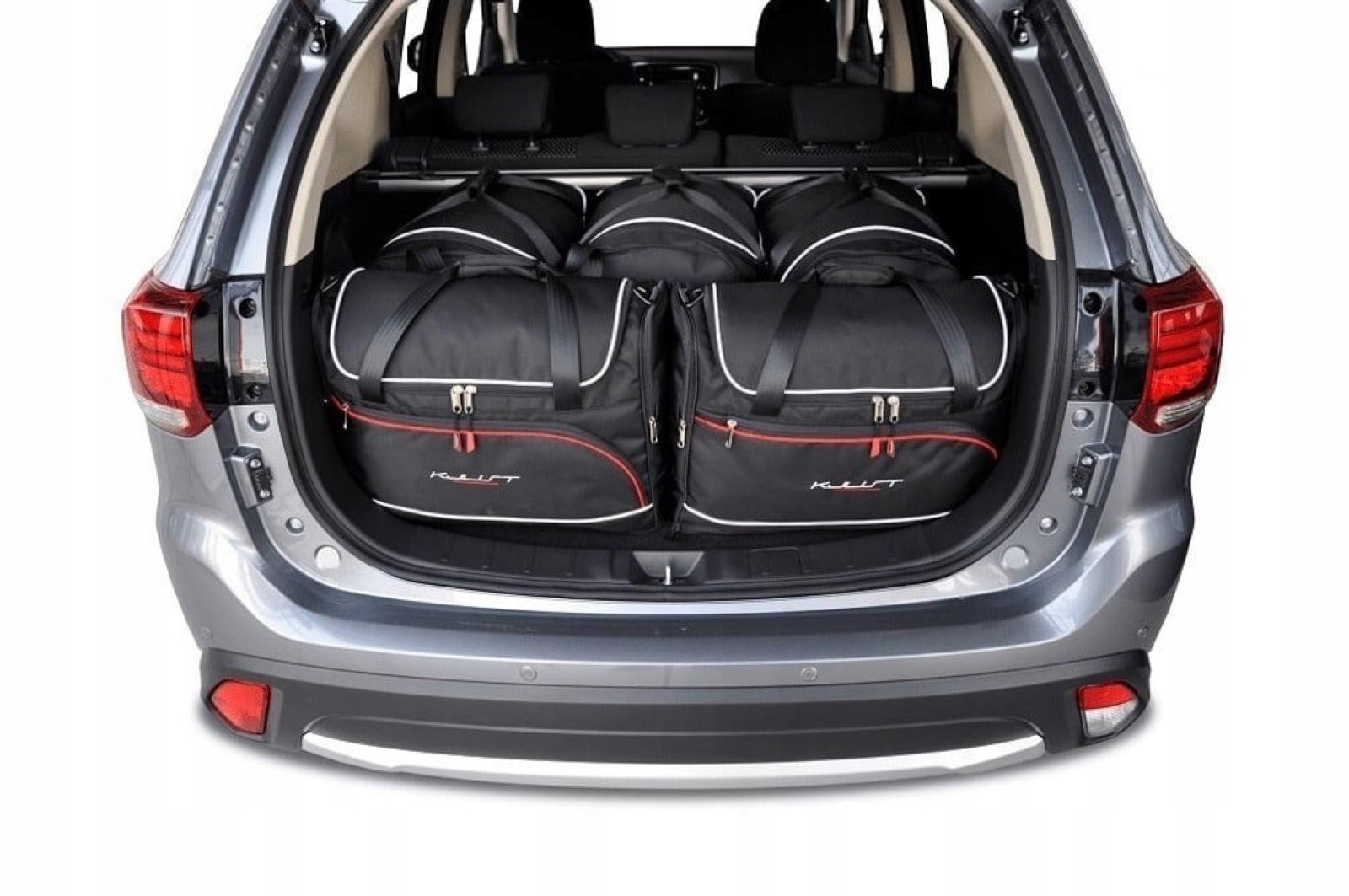 J&j Automotive Sada 5ks cestovných tašiek Aero pre Mitsubishi Outlander 20