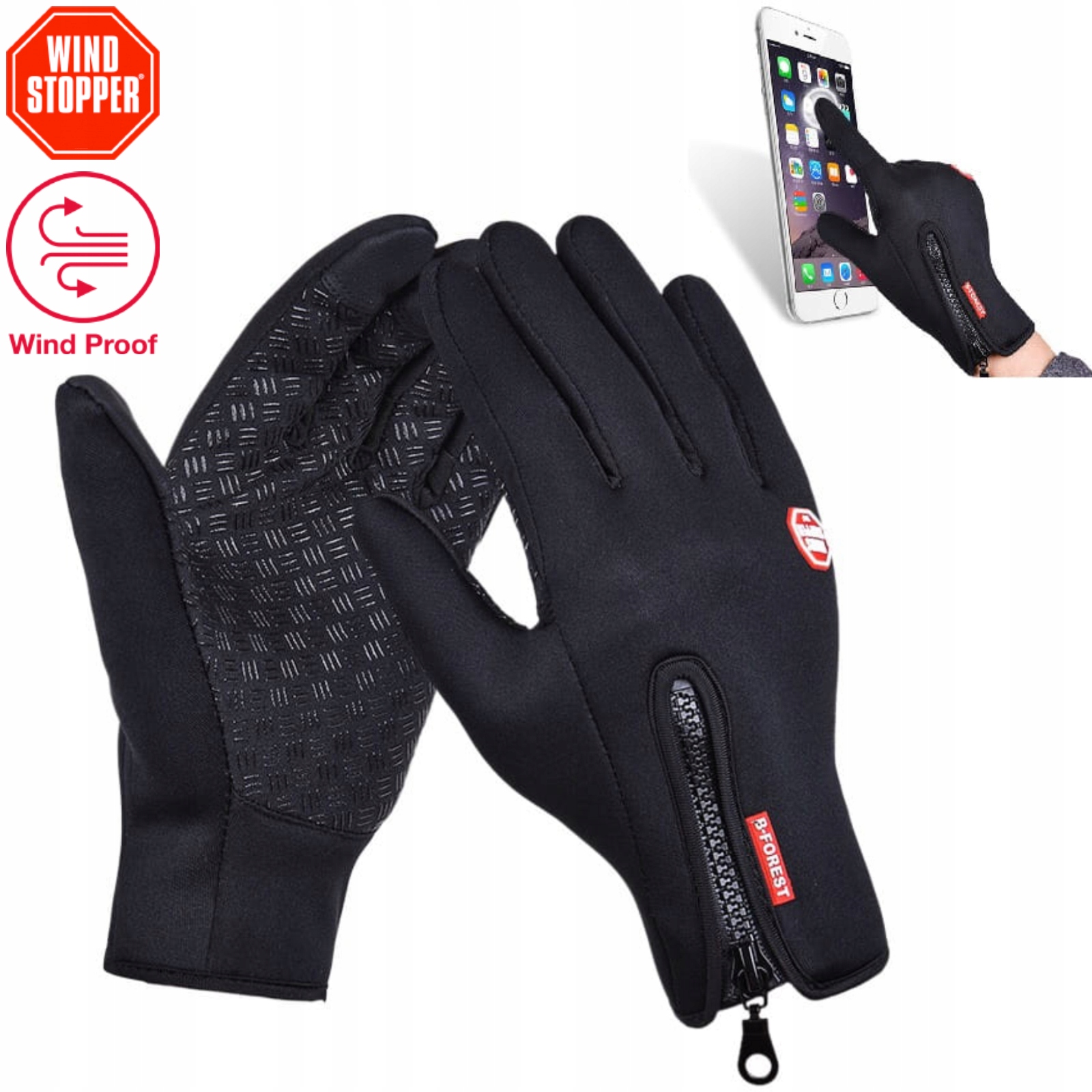 

Rękawiczki Dotykowe Survival Zimowe Na Rower