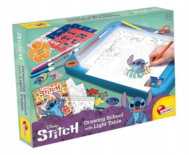 Stitch Szkoła Rysowania Z Tablicą Led
