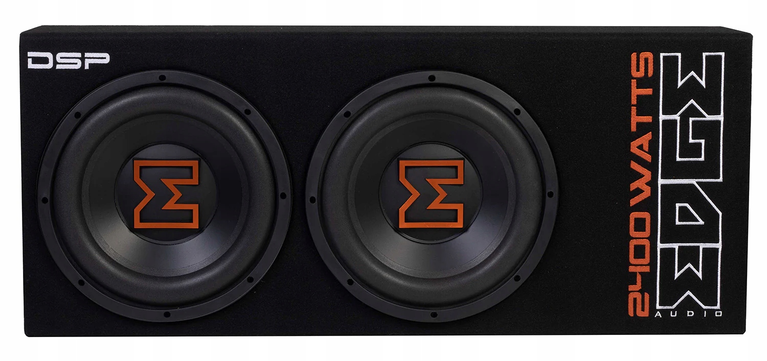 Subwoofer Aktywny Skrzynia Basowa Edge EDBX12TADSP-E3 2400W 2x 30CM Kable