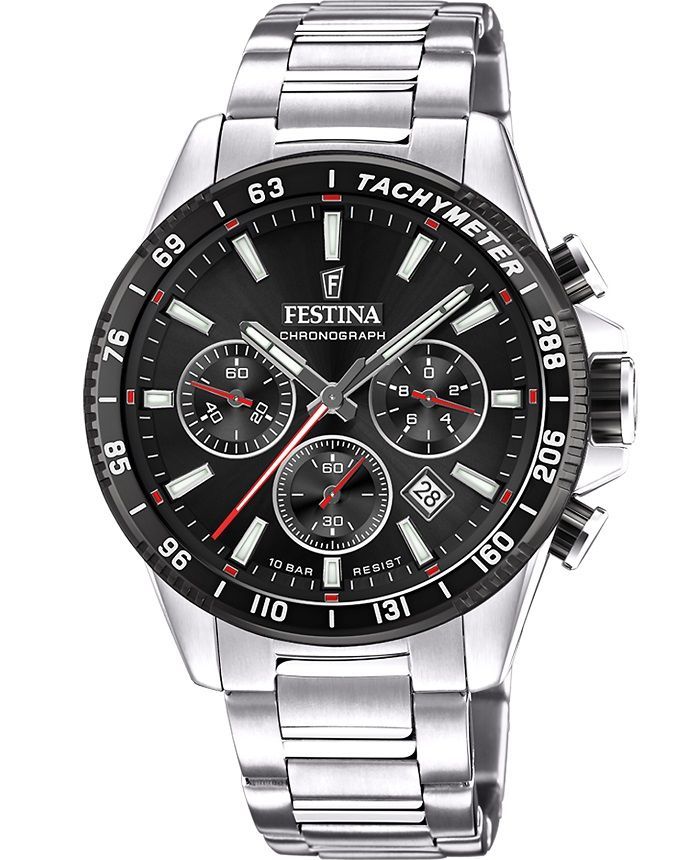 Pánské Hodinky Festina Timeless Chrono F20560/6 45,00mm 10ATM