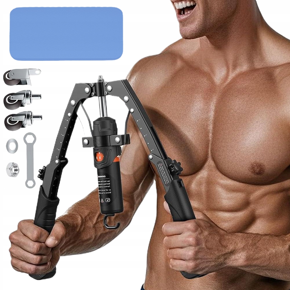 Expandér Hydraulický Posilovač Pro Cvičení Rukou Nastavitelný 10-200 Kg