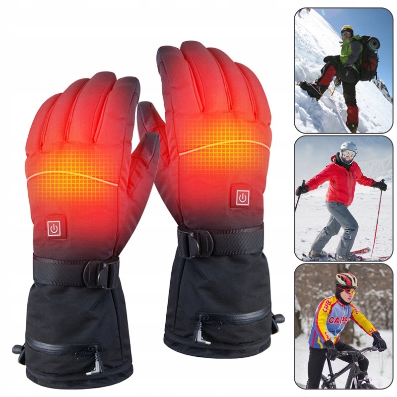 PODGRZEWANE RĘKAWICE ZIMOWE NA BATERIE DOTYK Producent W-tec