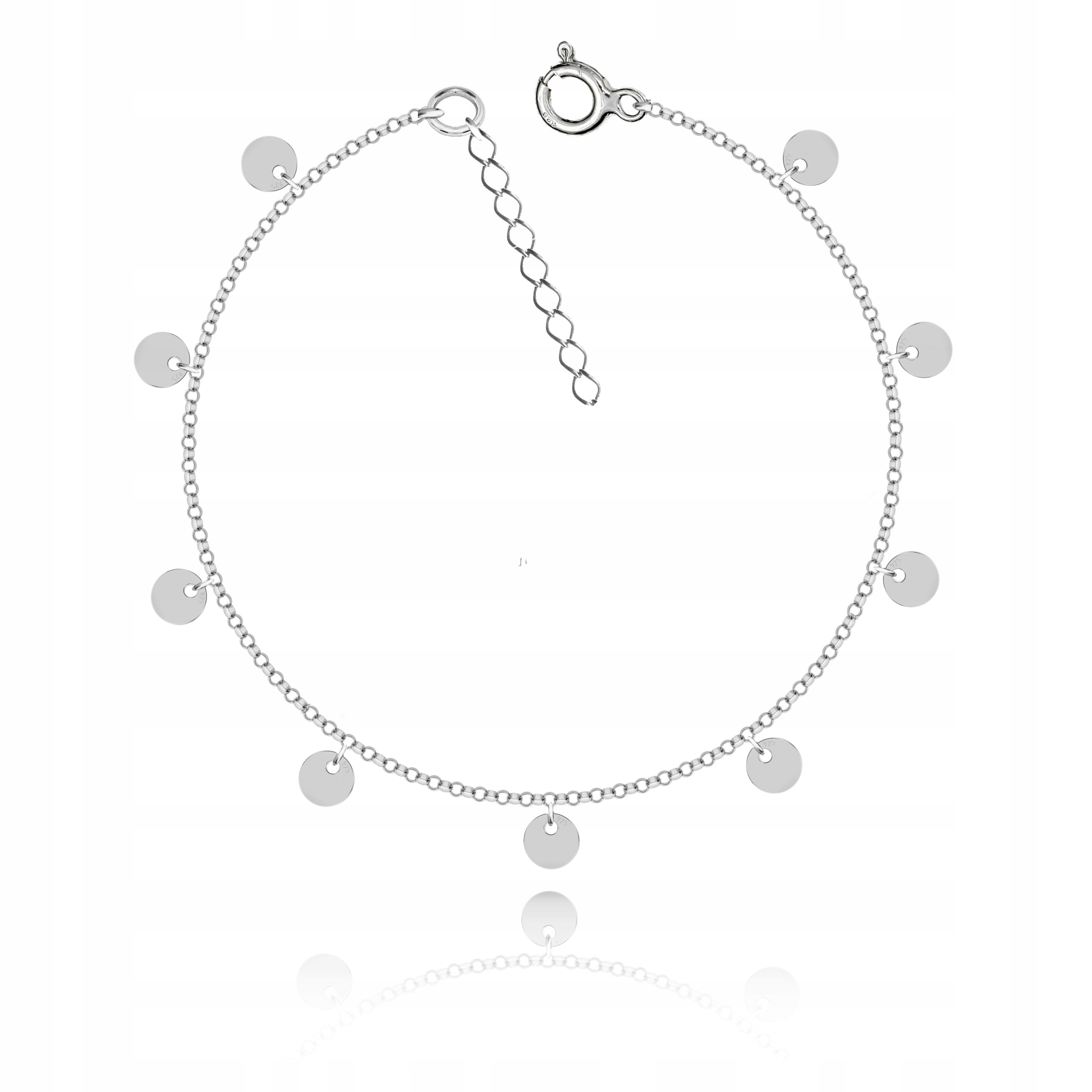 

Srebrna Bransoletka Mini Coin srebro 925