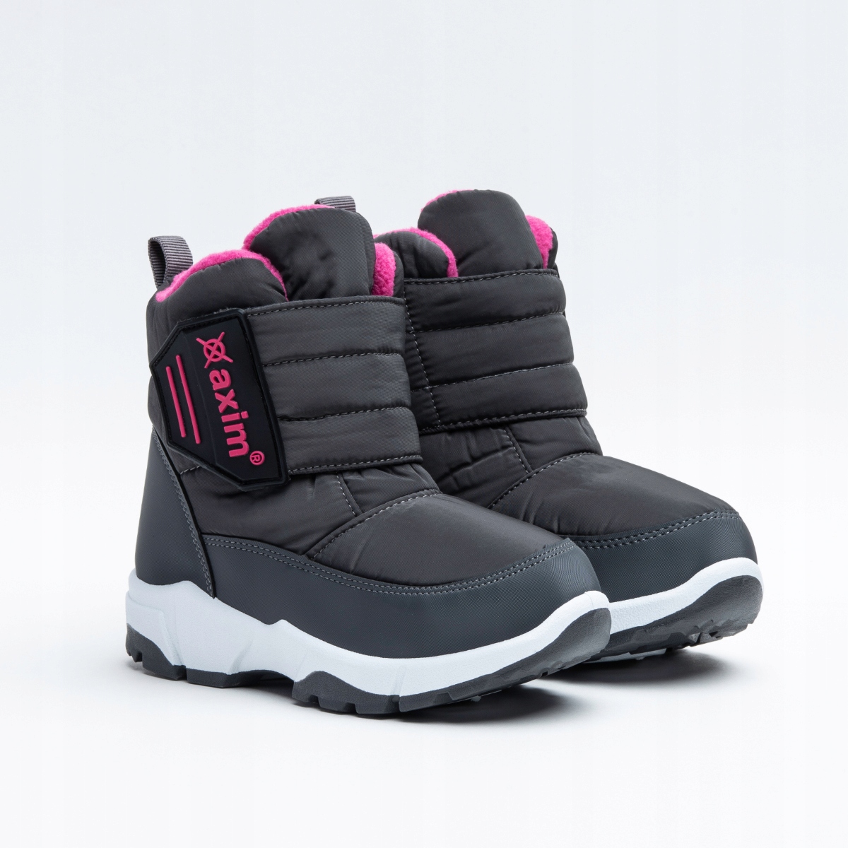 Śniegowce dziecięce OCIEPLANE polar lekkie miękkie na RZEP buty zimowe Axim Bohater / Bajka brak