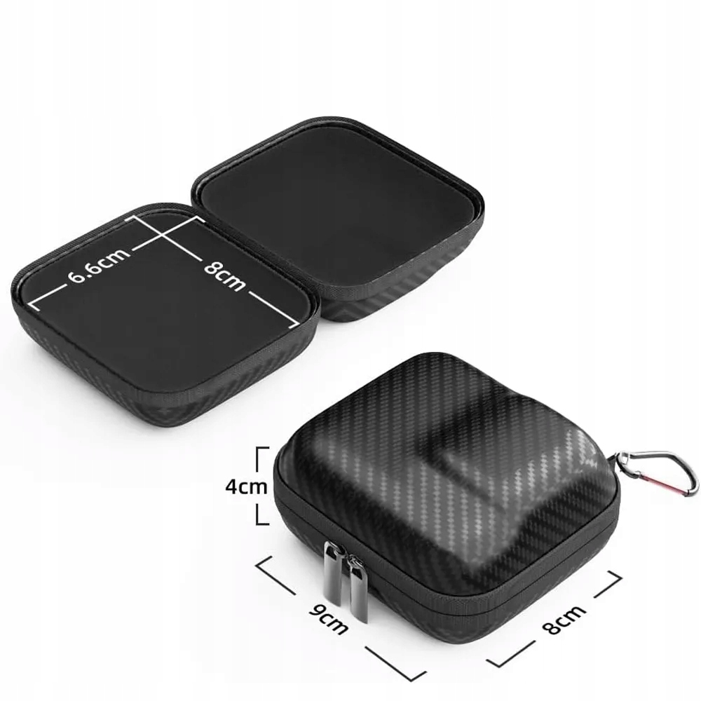 Etui Walizka Futerał Pokrowiec CASE do Kamer GoPro 12 11 10 9 DJI ACTION 4 Szerokość produktu 8.5 cm