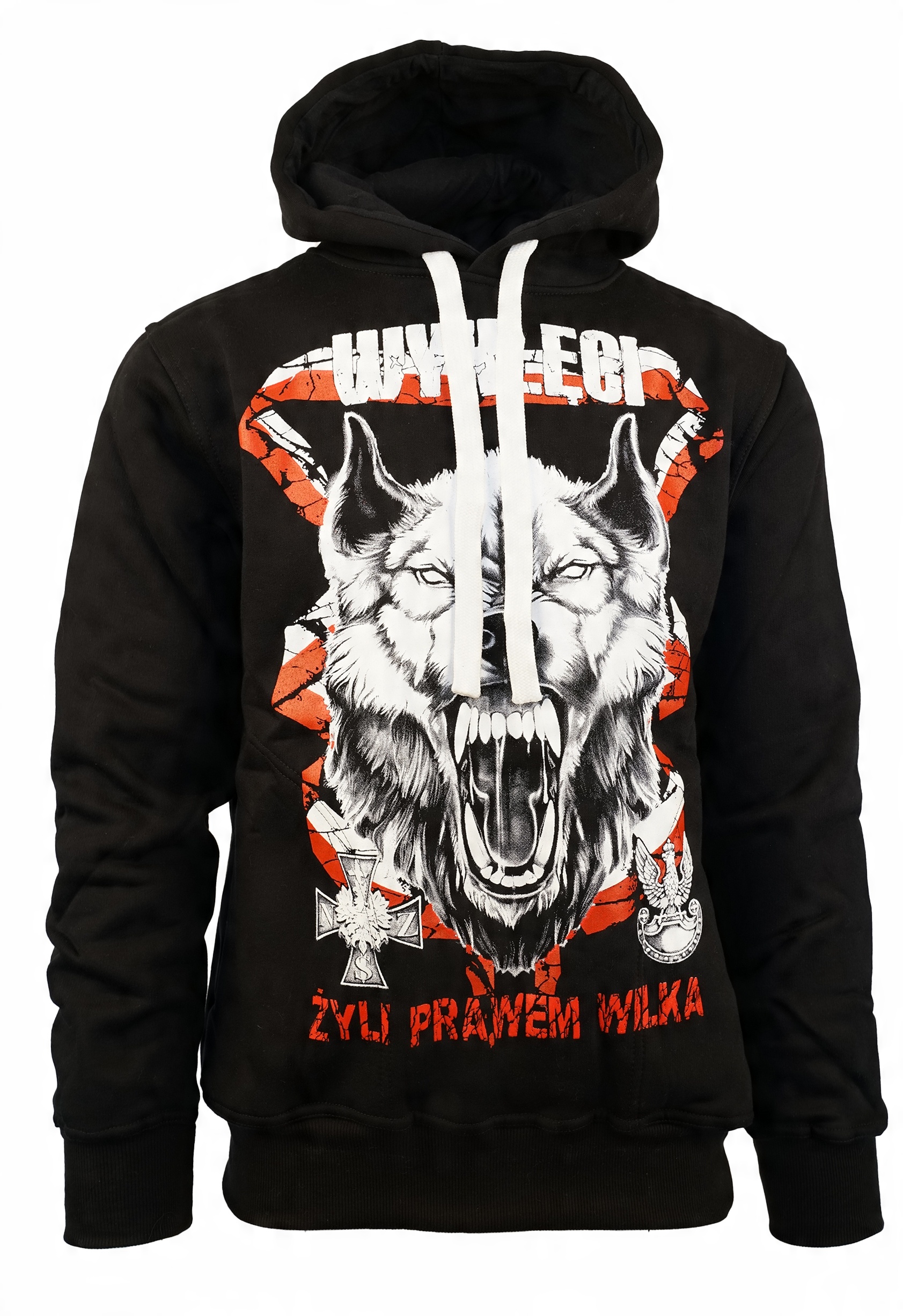 

Bluza czarna polska Patriotyczna wilk Wyklęci XXL