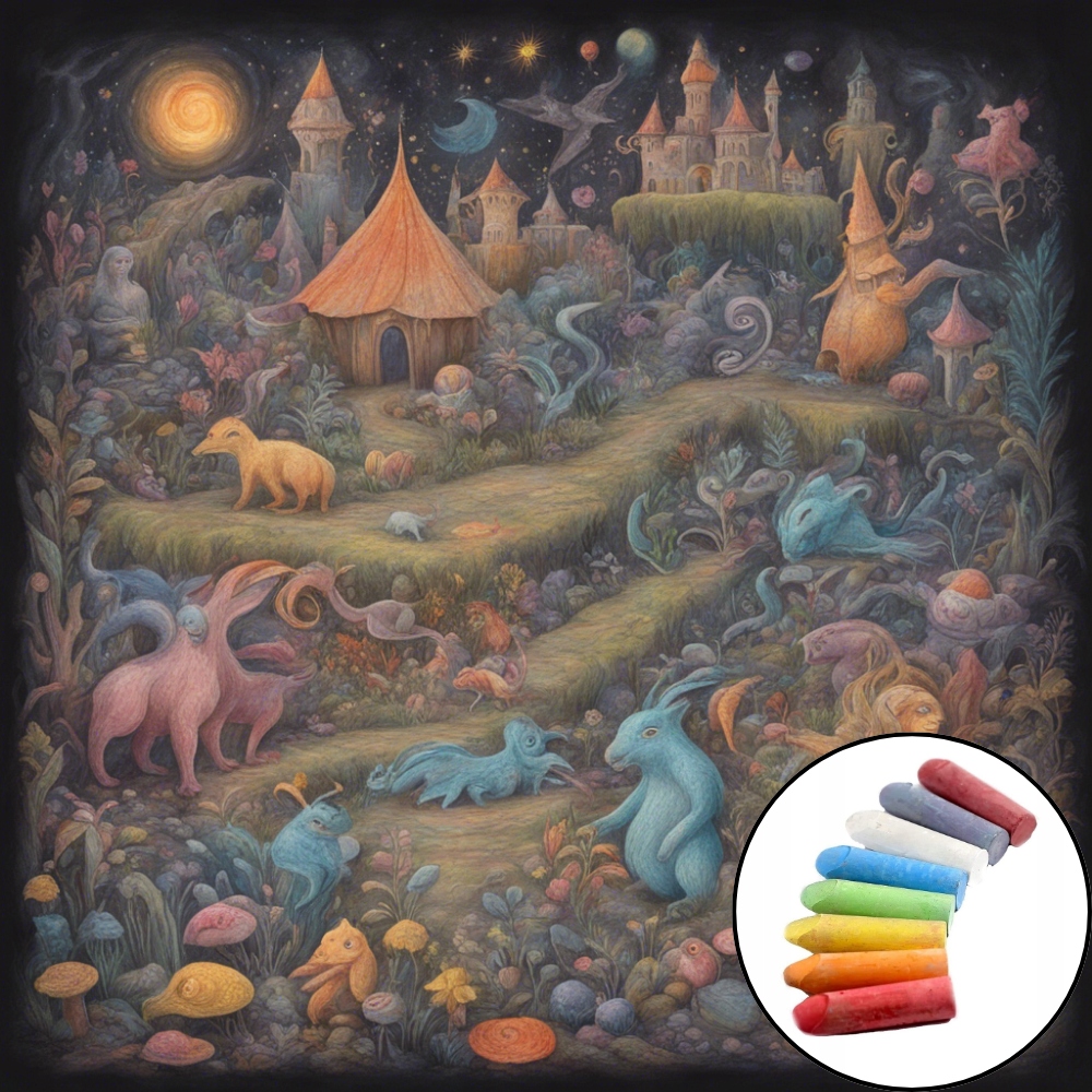 KREDA KOLOROWA TABLICOWA CHODNIKOWA BEZPYLOWA DO TABLICY 12 SZT EAN (GTIN) 0671242105169