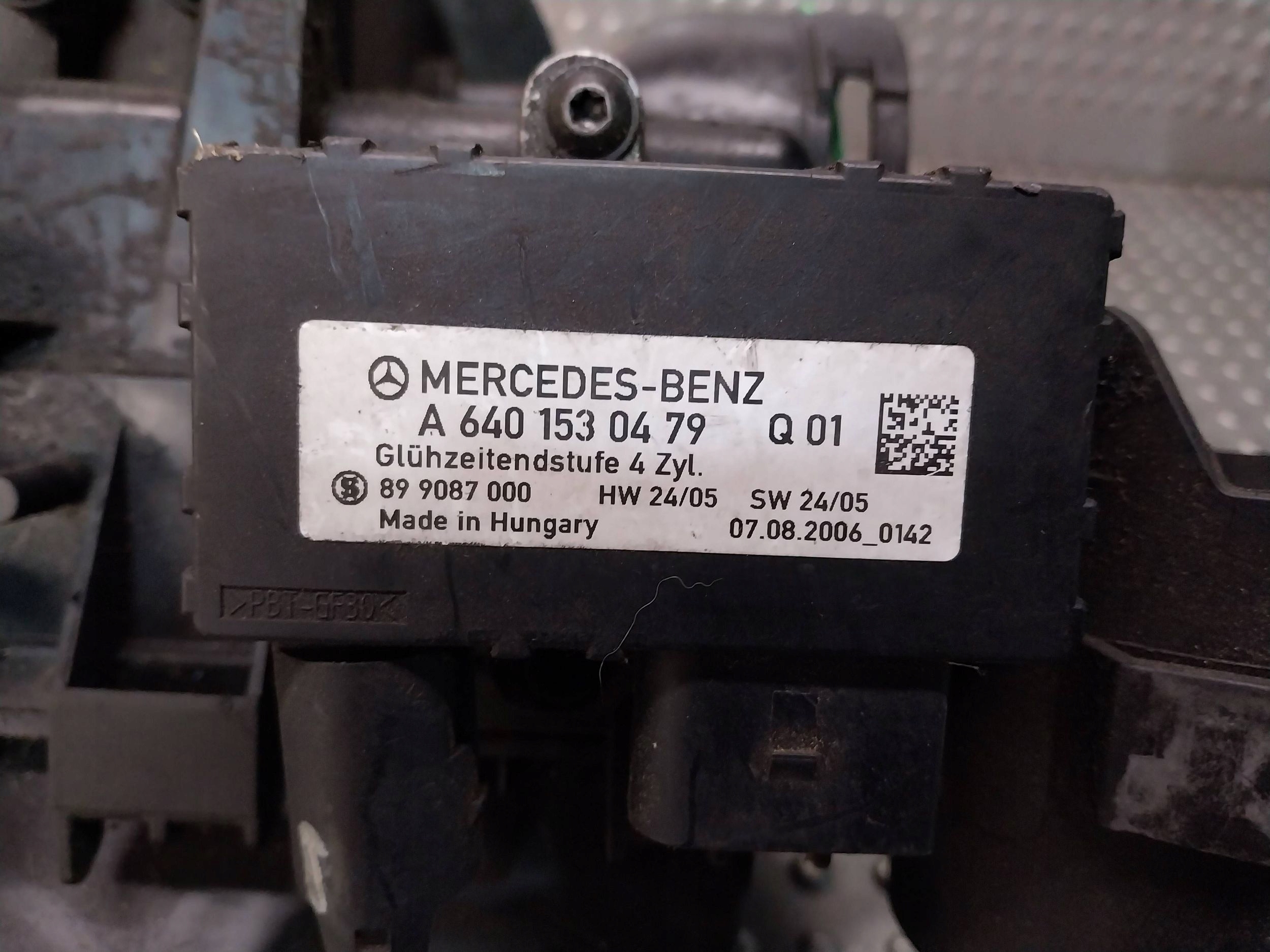 Gehäuse filter luft KPL A6400900701 MERCEDES W169 W245 2.0 CDI