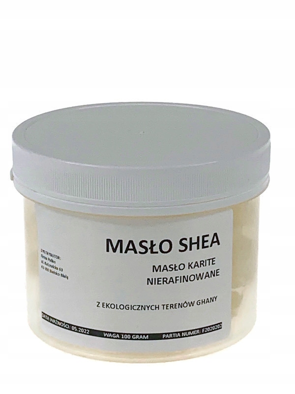

Masło Shea Naturalne,nierafinowane,surowe 100g