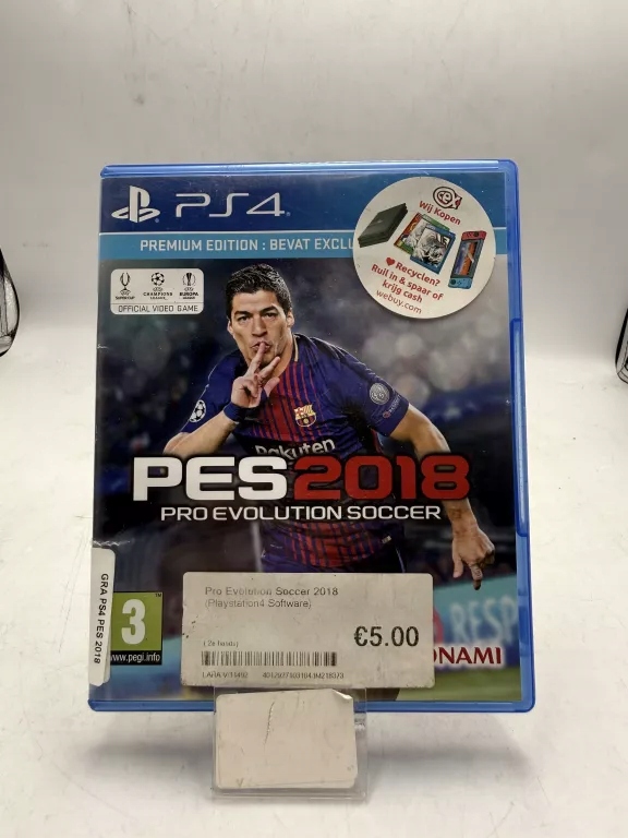 GRA PS4 PES 2018