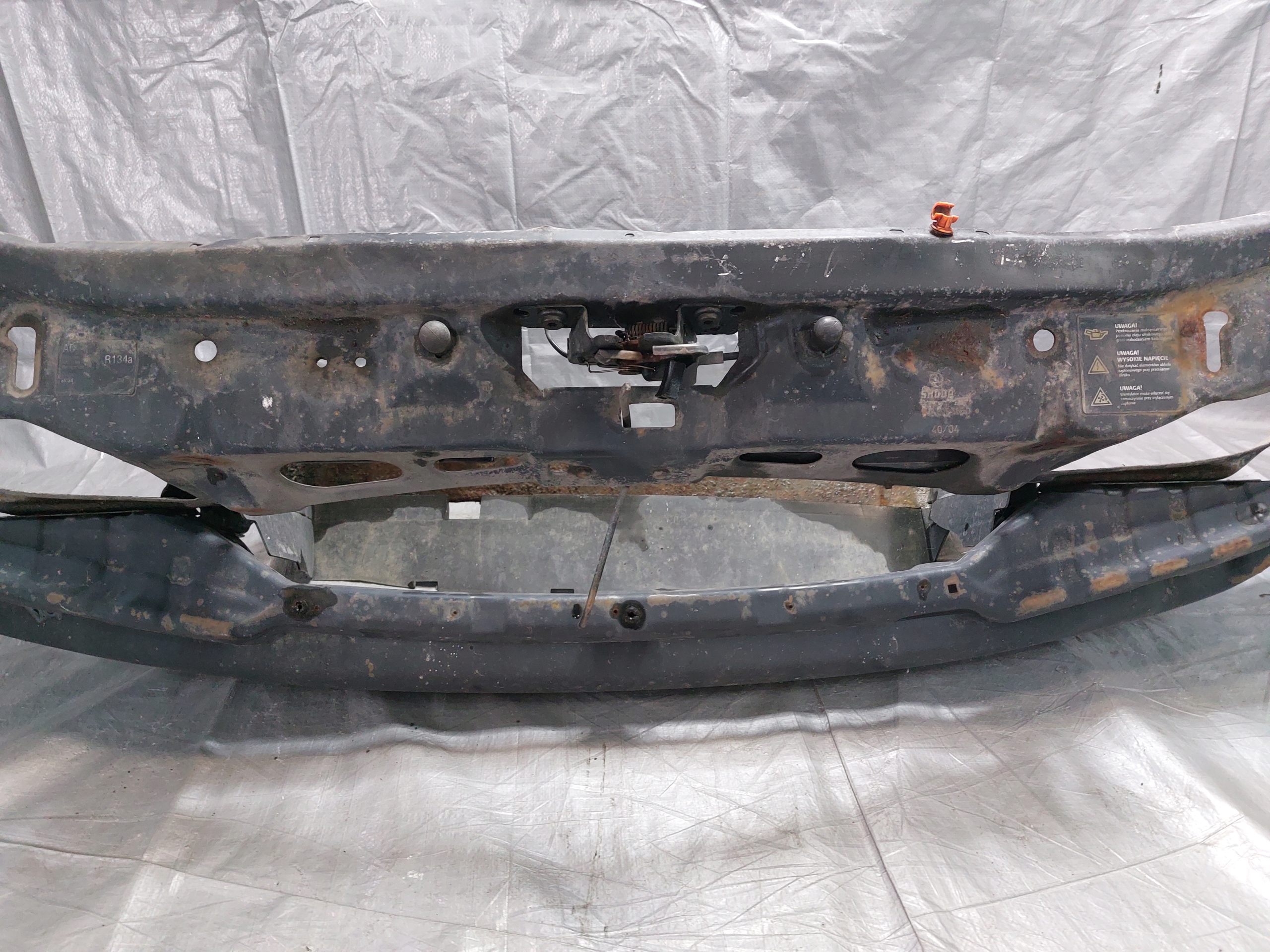 support panel for radiators pillar SKODA OCTAVIA and