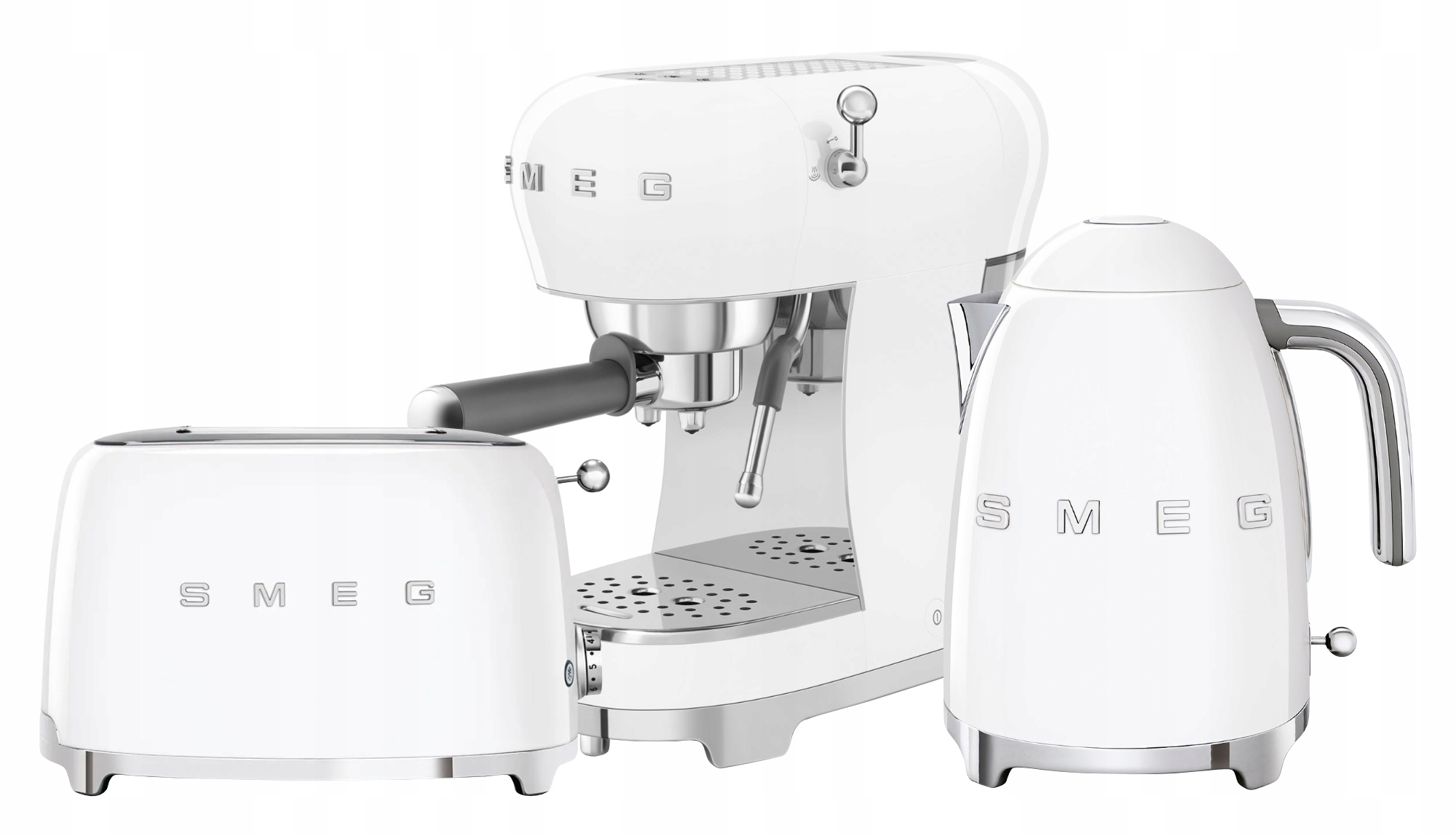 Sada Smeg ECF02WHEU KLF03WHMEU TSF01WHMEU