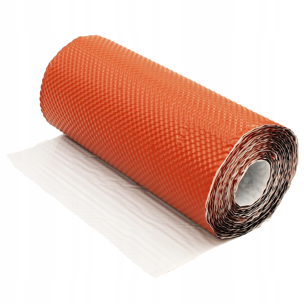 TAŚMA KOMINOWA ALUMINIOWA DO OBRÓBKI KOMINA 3D RAL 8004 290 mm CEGLASTA DR Marka DR