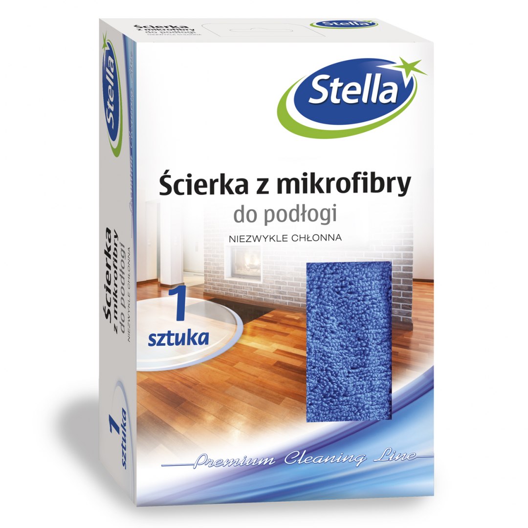

Stella Ścierka dwustronna z mikrofibry do podłogi
