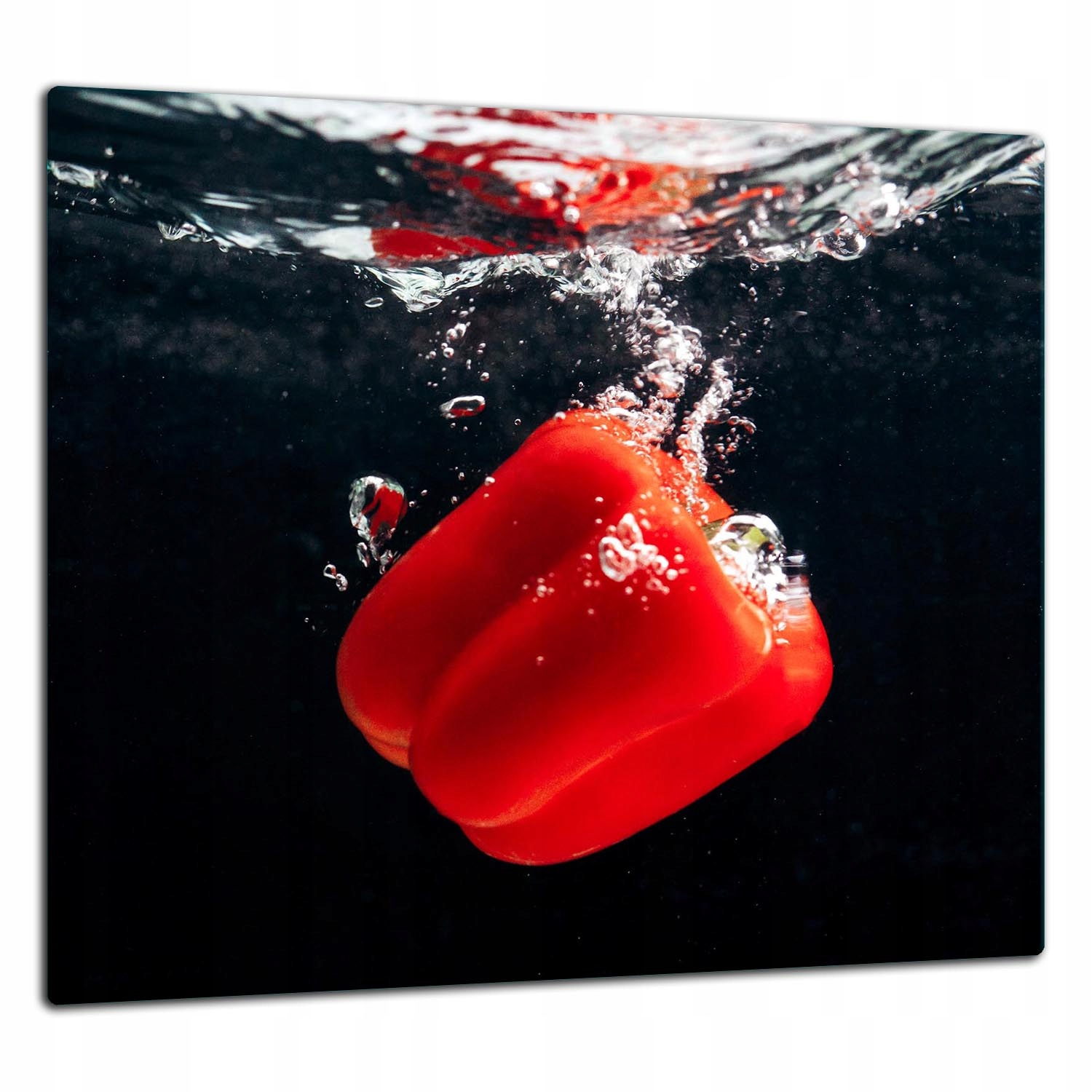 Skleněná Ochranná Deska Panel Lepidlo 65x60 Paprika Lacobel 7v1