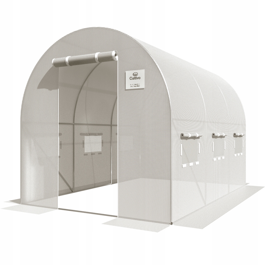 TUNEL FOLIOWY Ogrodowy Szklarnia Folia 2x3 6m2 Producent Focus Garden
