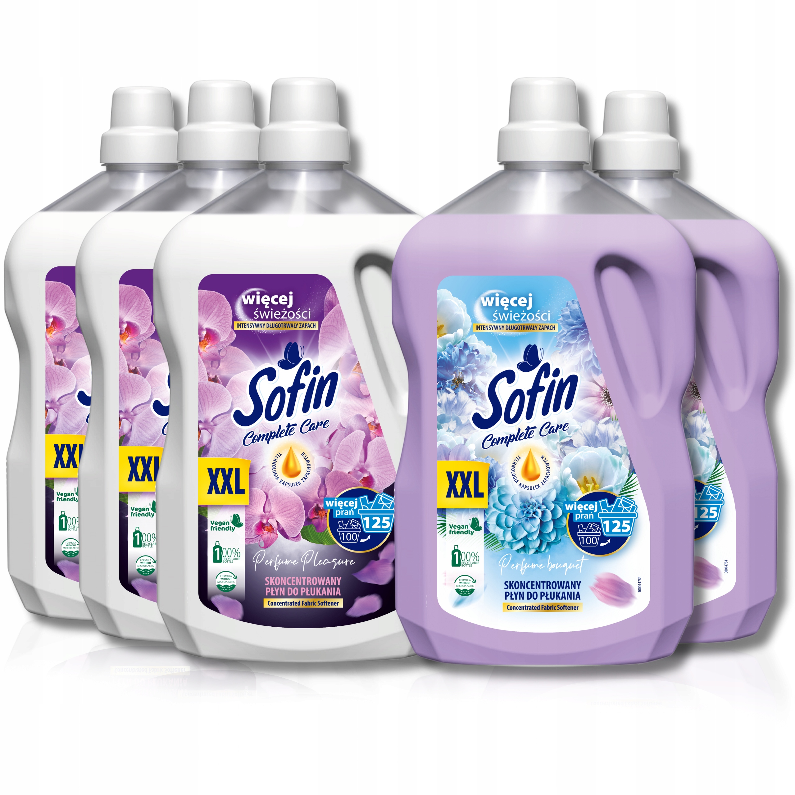 Levně Sofin tekutá aviváž Perfume XXL 2,5 l x 5 ks (500 praní)