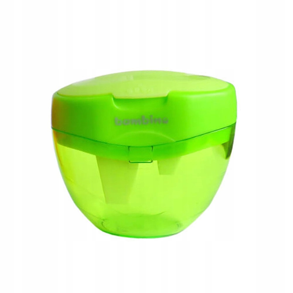 

Temperówka potrójna z pojemnikiem bambino Zielona