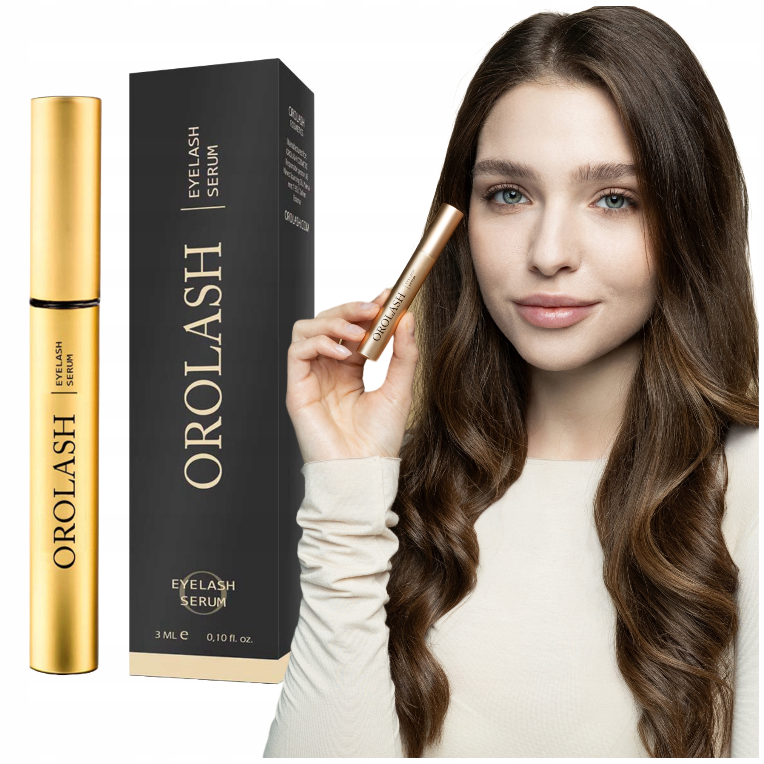 Sérum na řasy Orolash Prodlužující kondicionér pro posílení dlouhých hustých řas