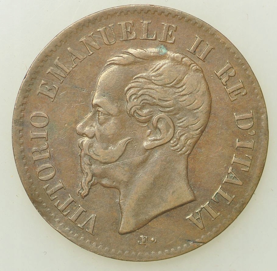 Włochy - 2 centesimi 1861 N