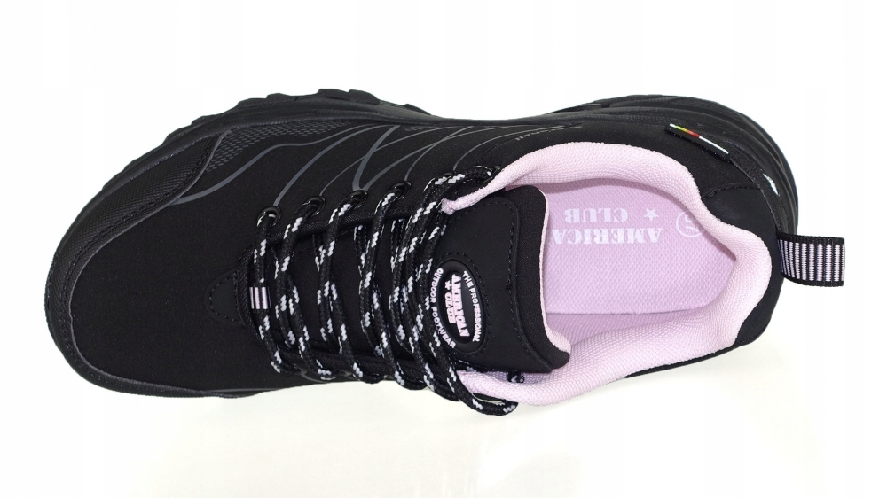 DAMSKIE BUTY TURYSTYCZNE SOFTSHELL TREKKINGOWE Marka American Club