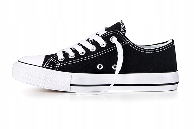 

Buty sportowe Trampki damskie Tenisówki Czarne