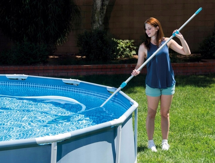 ODKURZACZ DO BASENU BASENOWY INTEX ZESTAW DO CZYSZCZENIA BASENÓW DELUXE EKO Model 28003