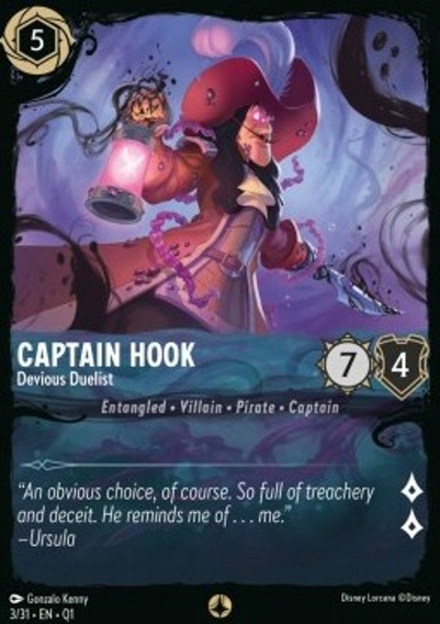 Lorcana Captain Hook - Niska cena na Allegro