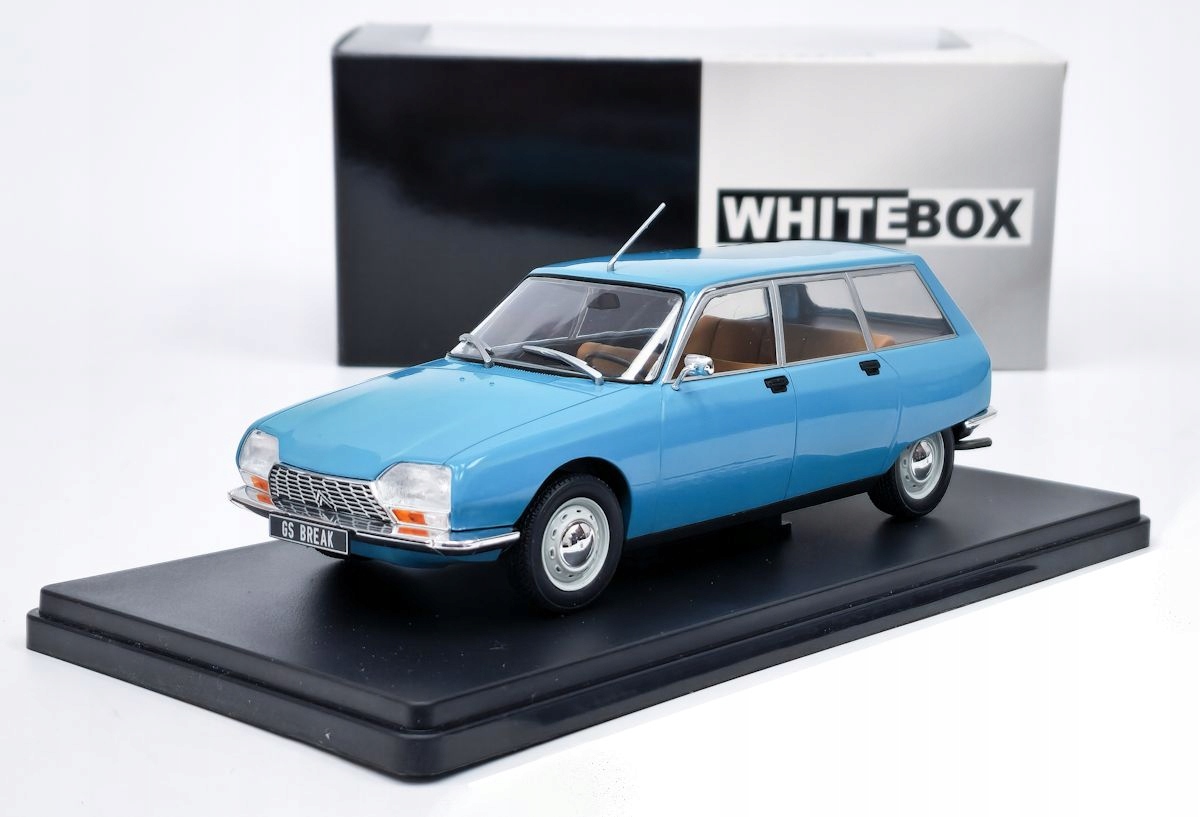 Citroen Gs Break světle modrá 1971 1/24 WhiteBox