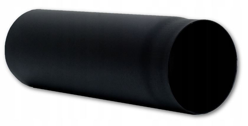 Trubka černá, žáruvzdorná, kouřová, komínová, průměr 250 50 cm