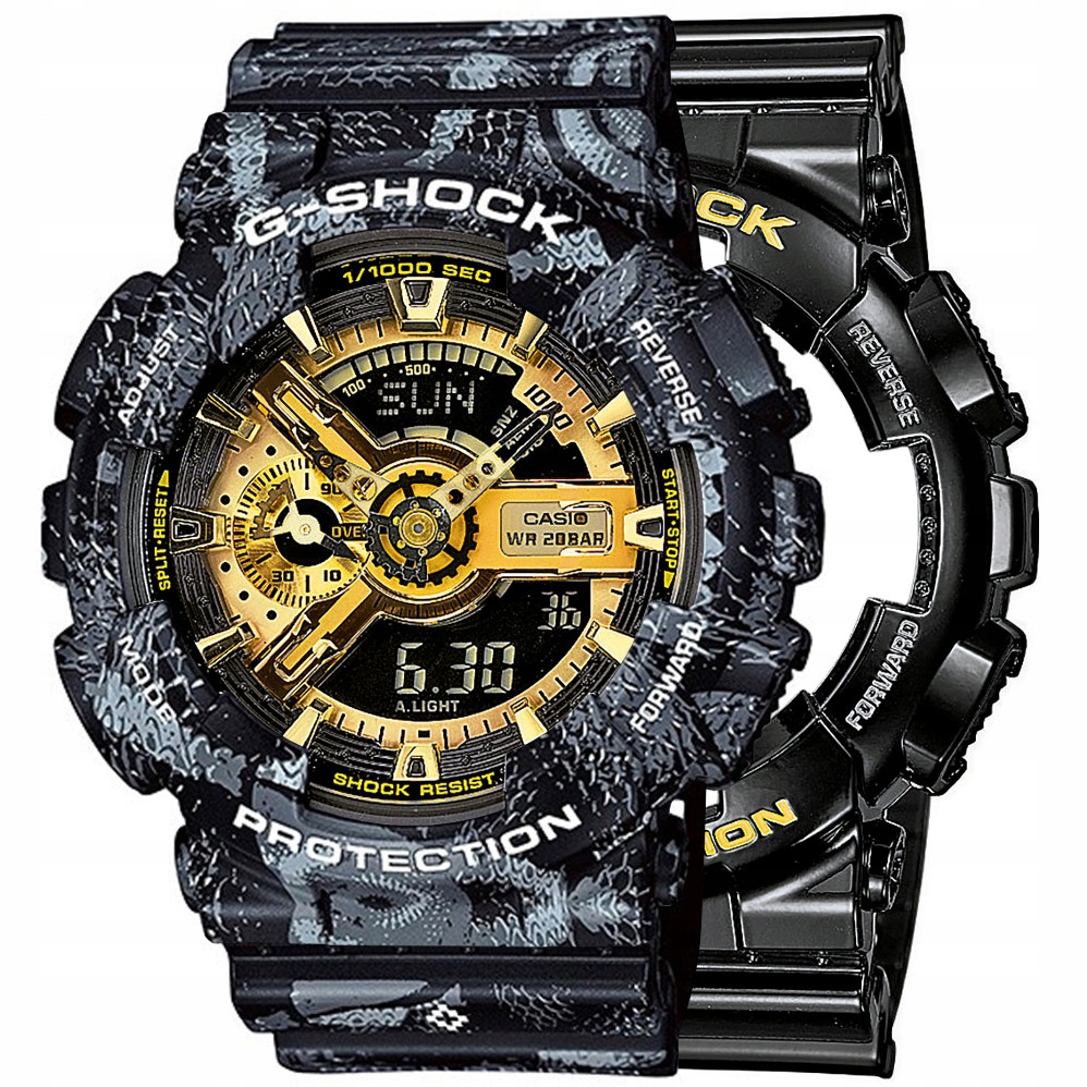 Hodinky Casio G-Shock Set GA-110GB-1AER Bezel 10520052 Řemínek 10520049 2