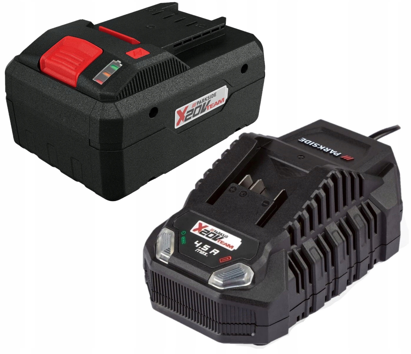 AKUMULATOR PARKSIDE +SZYBKA ŁADOWARKA PAPS 208 20V 8 Ah Bluetooth !!!