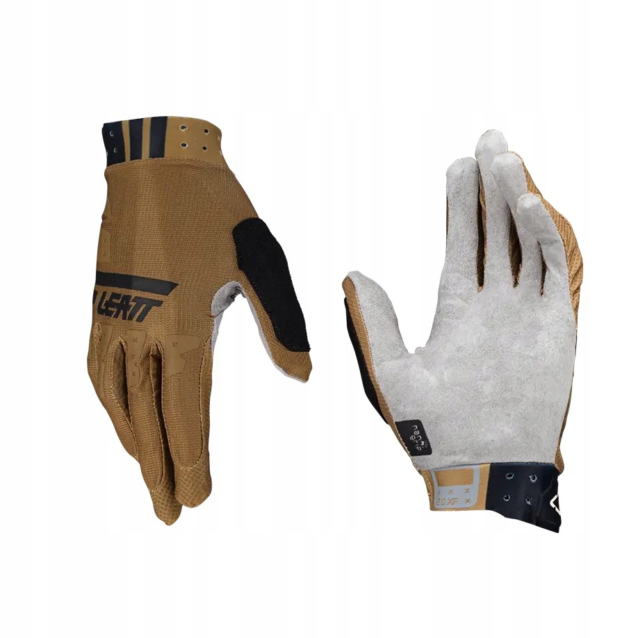 Leatt Novinka Cyklistické Rukavice Mtb 2.0 X-flow Glove Peanut Barva Hnědá Ro