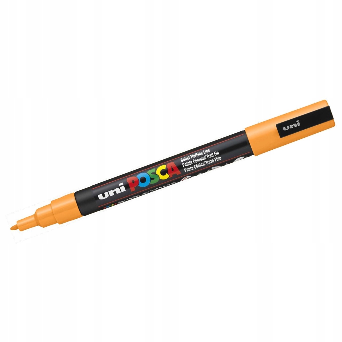 MARKER PISAK UNI POSCA PC-5M CIEMNOŻÓŁTY