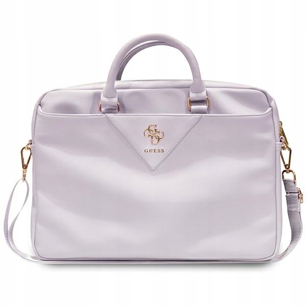 Guess Taška GUCB15ZPGSTEGU 16"fialová/purple Triangle 4G