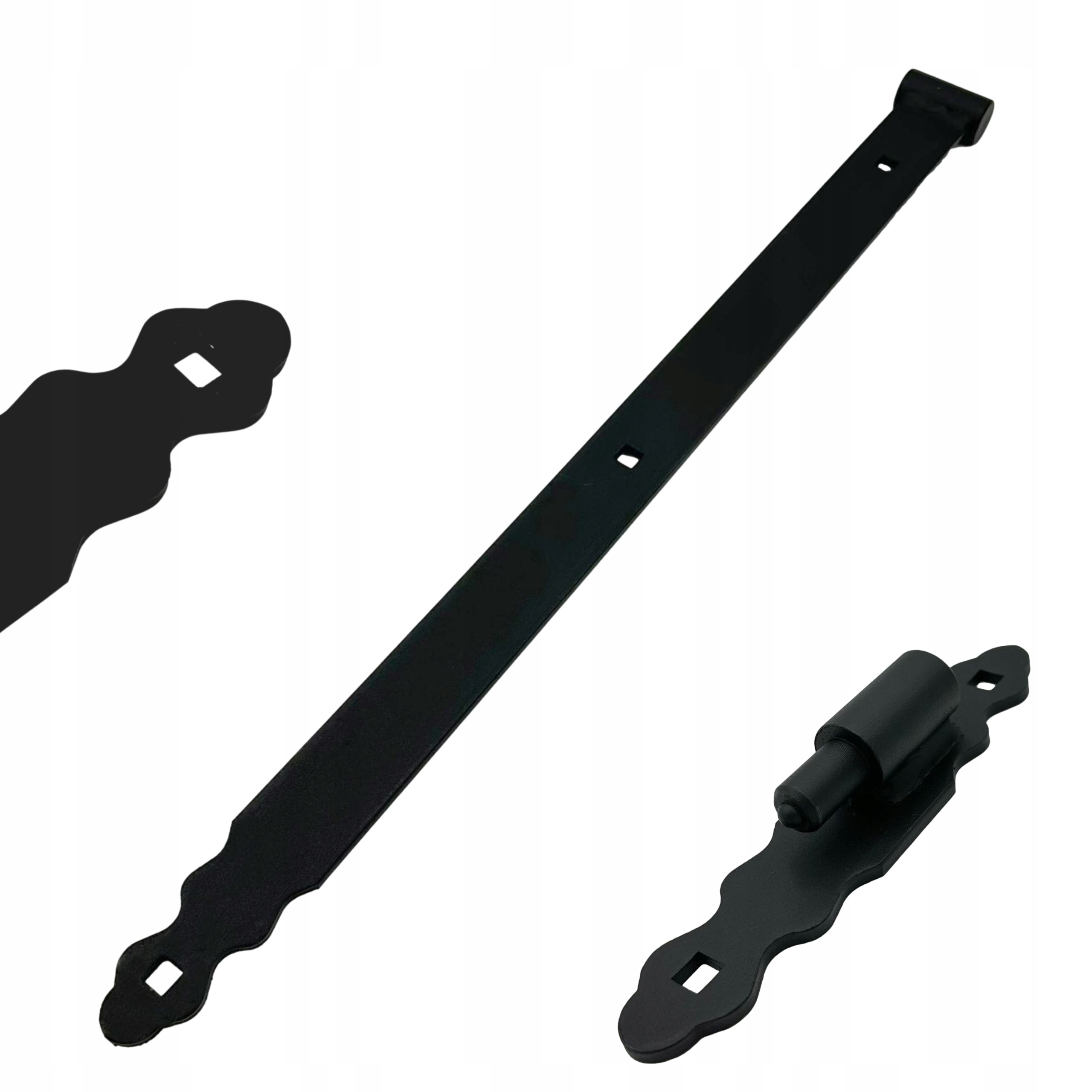 ZAWIAS PASOWY GARAŻOWY DRZWI FURTKA Z KULKĄ 600mm