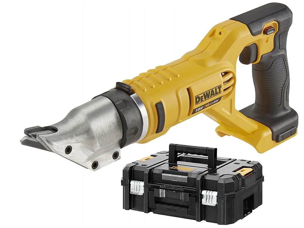 nůžky na plech s otočnou hlavou DeWalt DCS491NT