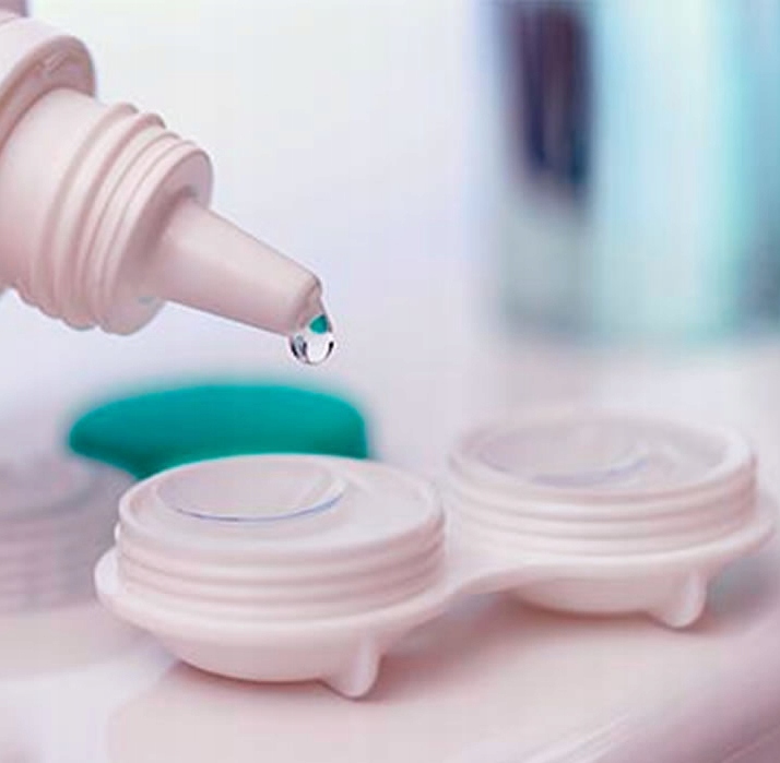 OPTI-FREE PUREMOIST 2X300ML PŁYN DO SOCZEWEK KONTAKTOWYCH+POJEMNIK GRATIS Pojemność 251 ml - 365 ml